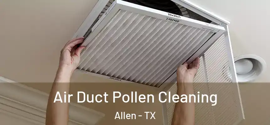  Air Duct Pollen Cleaning Allen - TX
