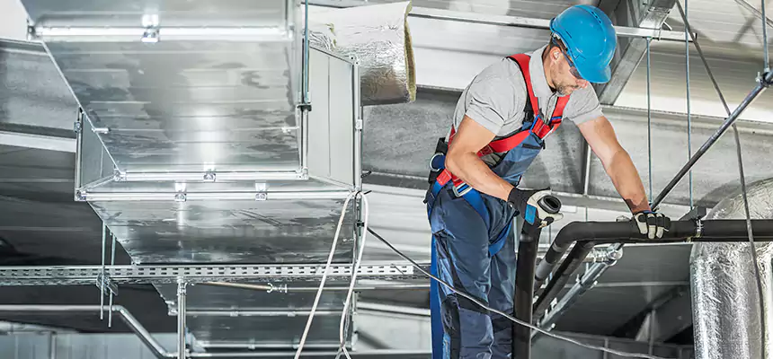 Precise Air Duct Vent Installation in Allen