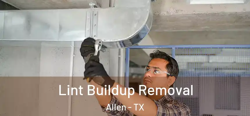 Lint Buildup Removal Allen - TX